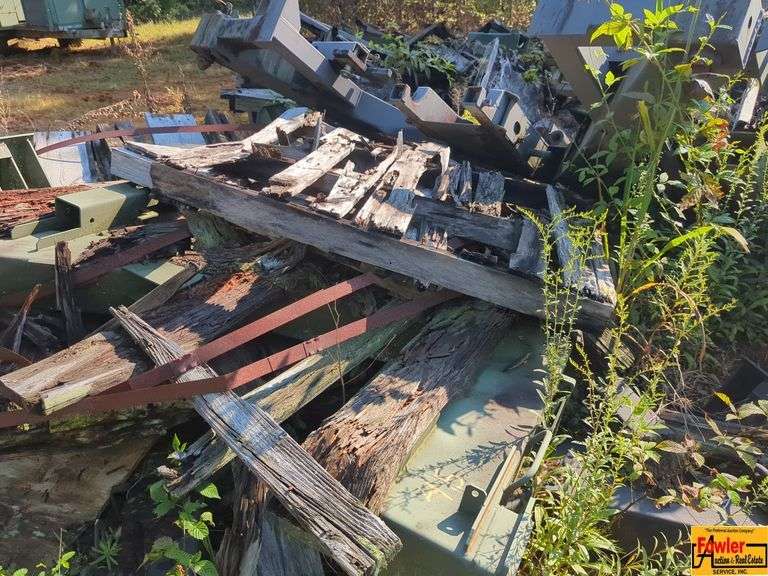 Pile of Lumber and Metal Scraps image