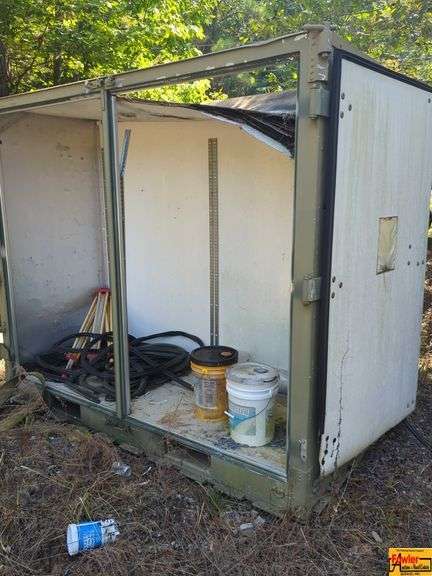 (2) Military Storage Containers With Contents image