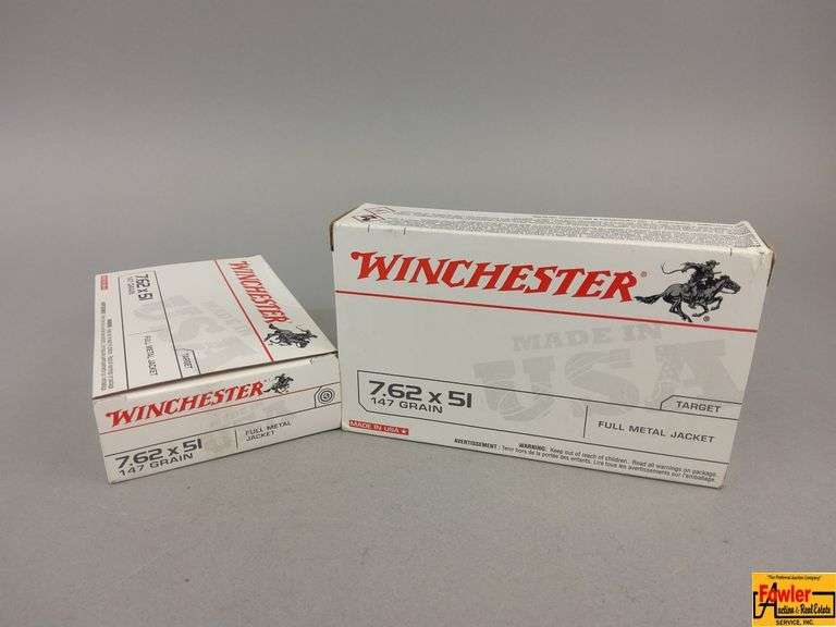 2 Boxes of Winchester 7.62x51 Ammo image