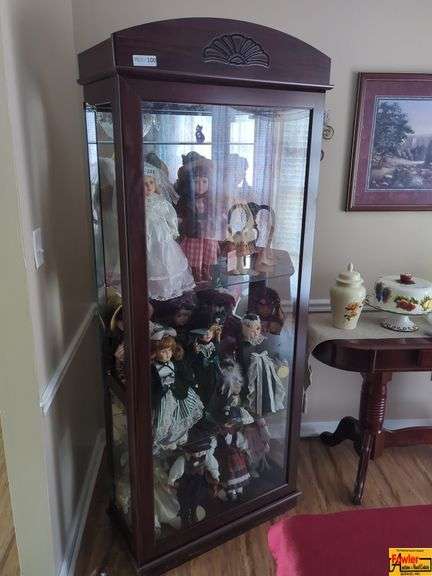 Glass Front Display Cabinet (contents are offered separately) image