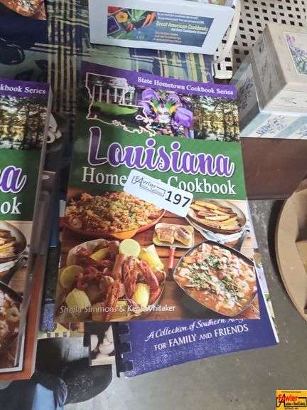 Lot of 8 State Hometown Cookbooks image