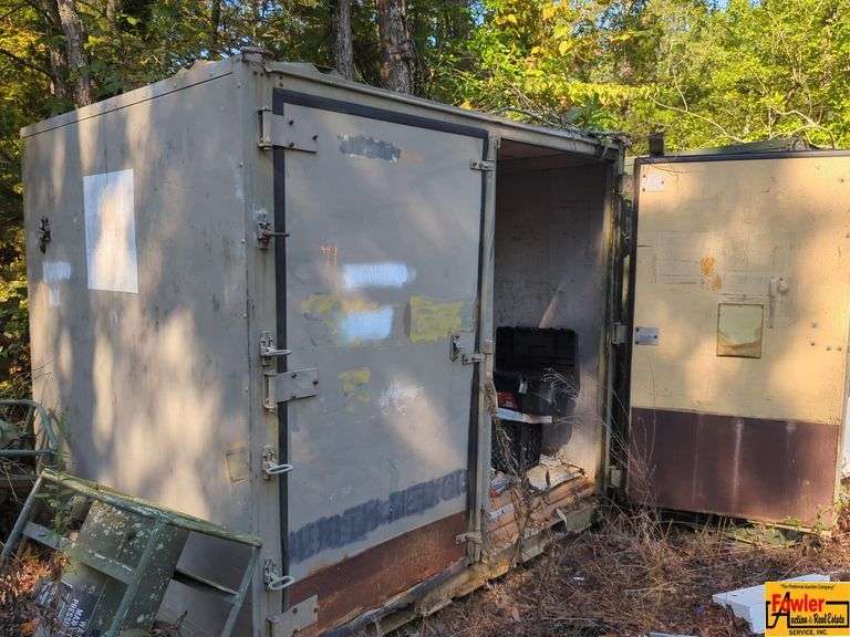 Military Storage Container With Contents image
