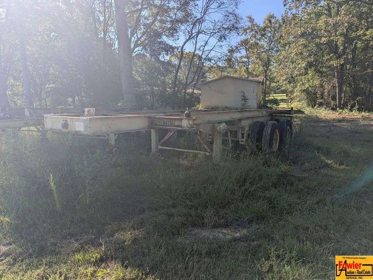 20' Container Trailer (located on Upper River Road, approx. 1/2 mile from auction site) image