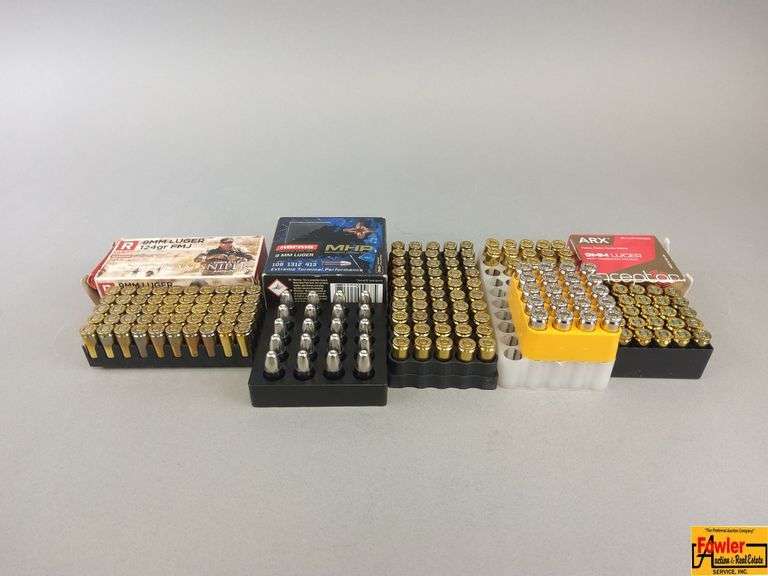 Various Styles Types of 9mm Ammo image