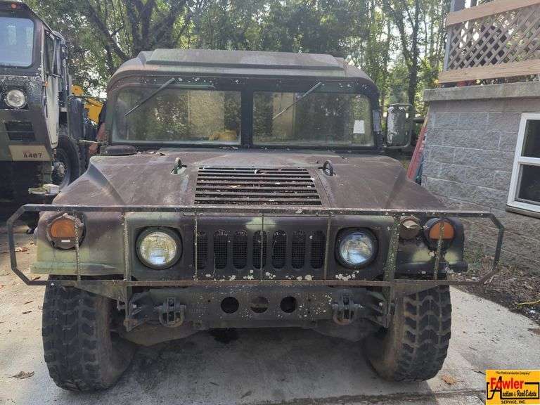Camouflage Military Vehicle; Starts & runs image