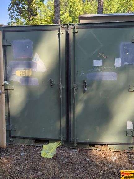 Military Storage Container With Contents image