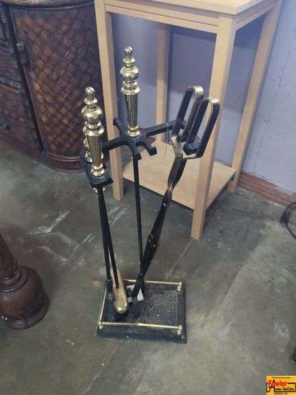 Fireplace Tool Set with Stand image