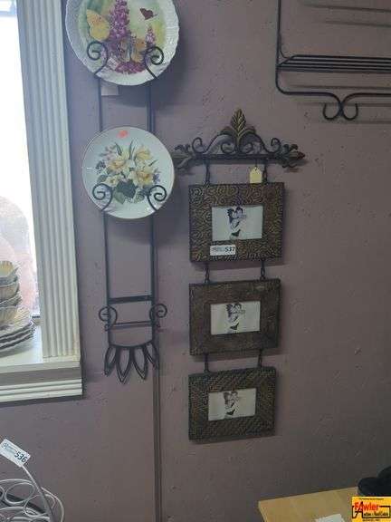 Decorative Wall Plate Display and Multi-Photo Frame Hanger image