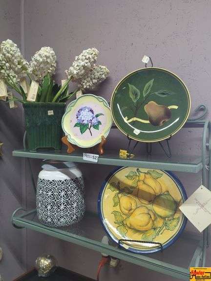 Decorative Plates and Vase Collection image