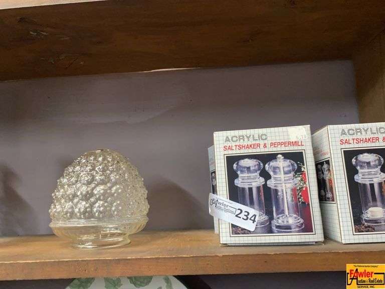 Mixed Collection: Glassware, Salt/Pepper Mills, Baskets, and More image