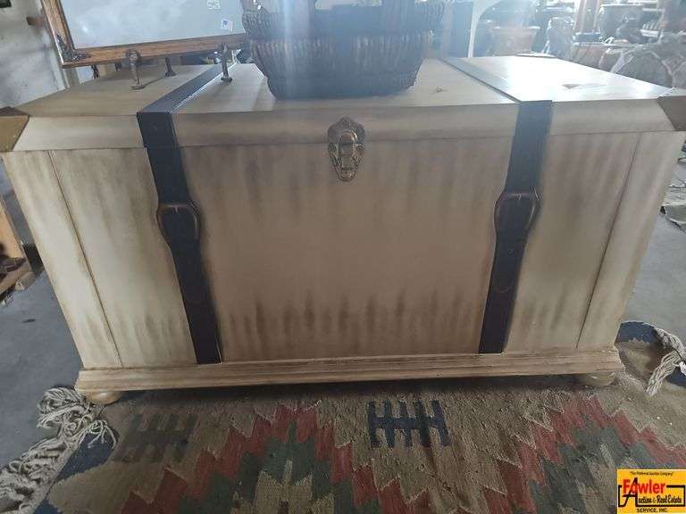 Decor Storage Trunk with Straps image