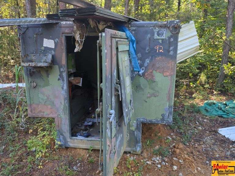 Camouflage Utility Shelter With Contents image