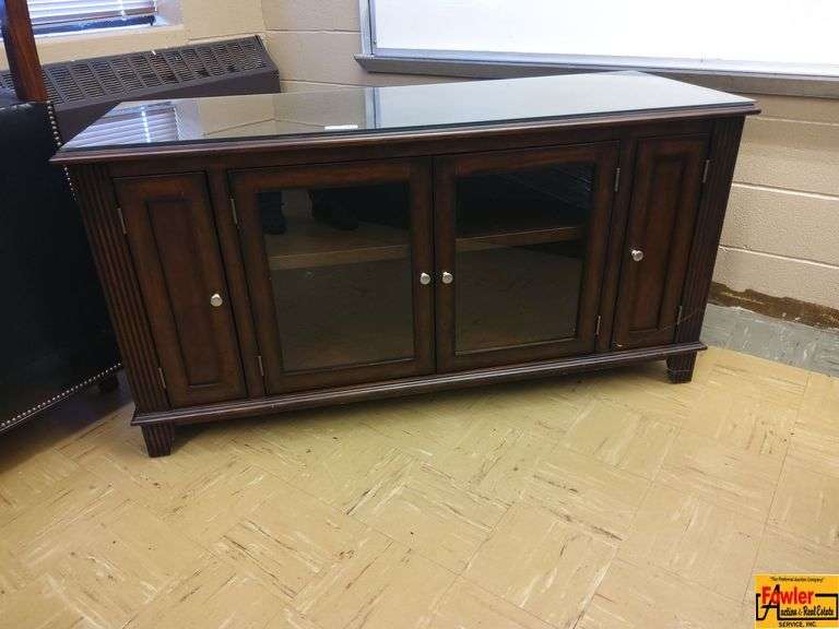 Wooden Entertainment Table image