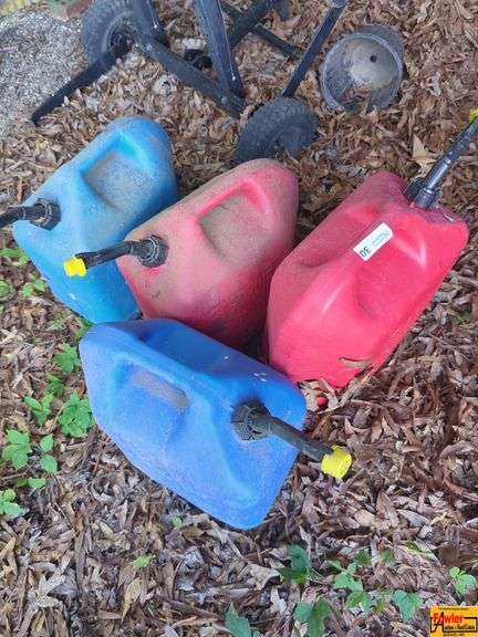 4 Plastic Gas Cans image