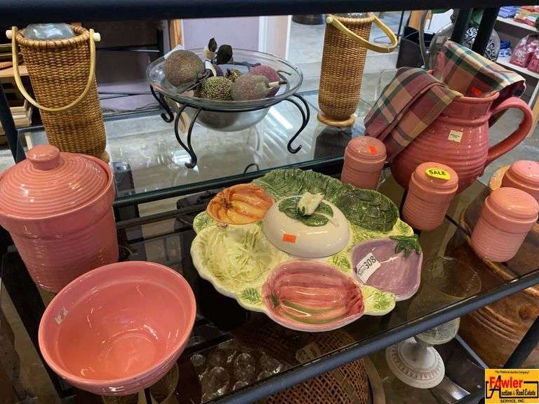 Assorted Kitchenware Collection: Bowls, Pitcher, Server, and More image