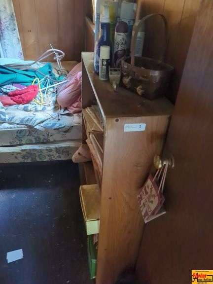 Contents Of Bedroom:  Furniture, Electric Heater and Household Items image