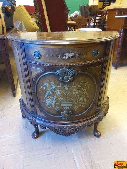 Decorative Table with Cabinet & Drawer image