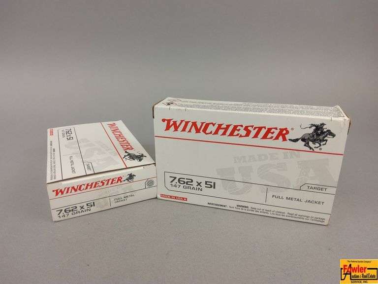 2 Boxes of Winchester 7.62x51 Ammo image