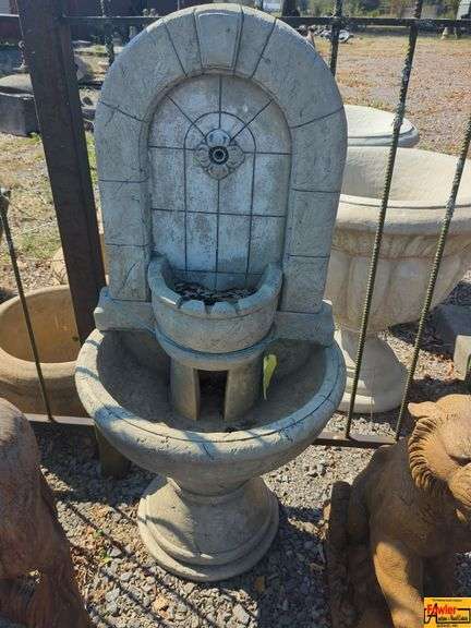 Concrete Outdoor Garden Fountain image