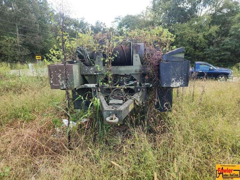 MK48-14 Trailer - Works With Oshkosh MK-48 Military Camo 6x6 Cargo Truck (located on McCutcheon Loop) image