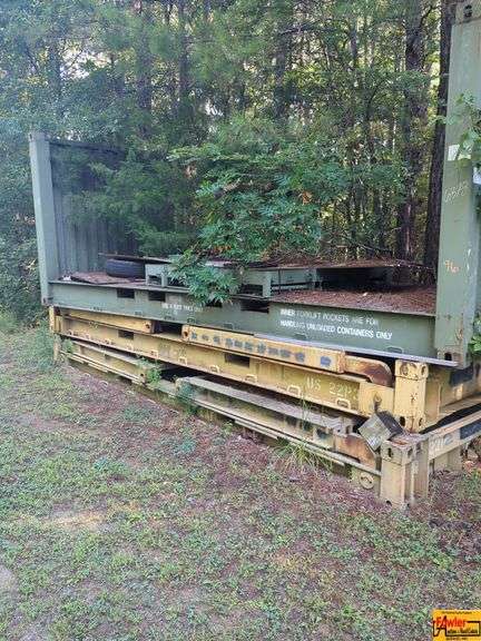 (3) Shipping Pallets (2 collapsible sides), 20' long image