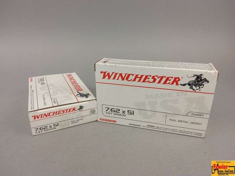 2 Boxes of Winchester 7.62x51 Ammo image