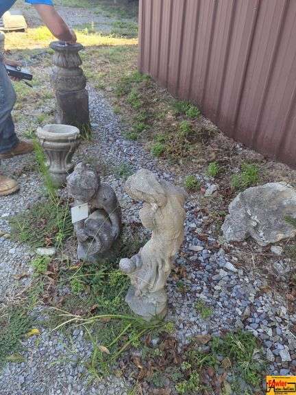 Concrete Garden Statues and Planters image