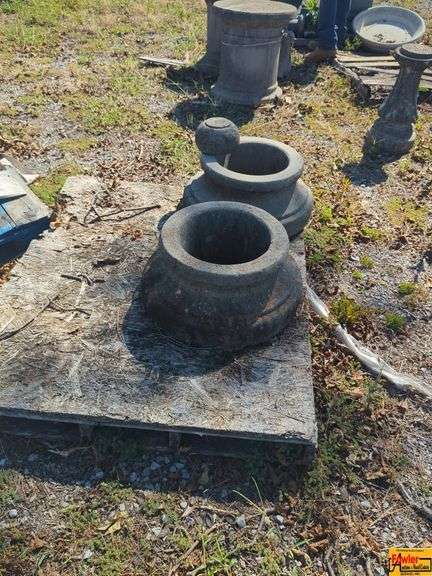 Assorted Concrete Garden Ornaments image
