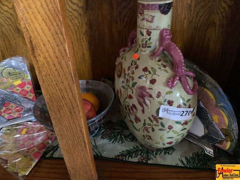 Home Decor Vase, Bowl, and Place Mat Collection image