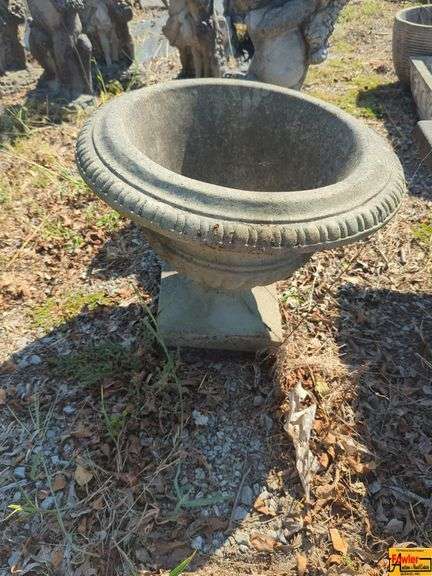 Concrete Garden Planter Bowl image
