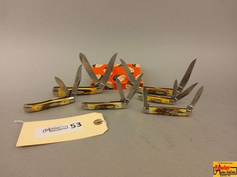 Case XX Two-Blade Pocket Knives - Lot of 6 image