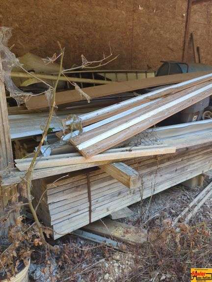 Lumber, Metal Roofing, Ladder and Miscellaneous Building Supplies image