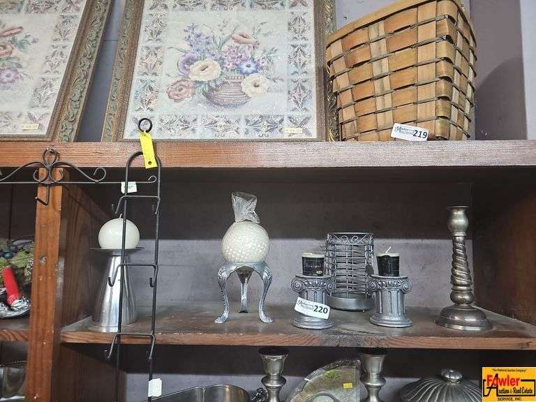 Assorted Candle Holders and Candles image