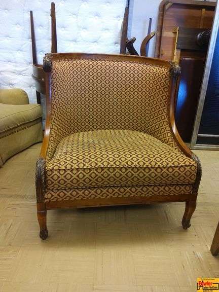 Bassett Vintage Chair, approximately 39" wide image