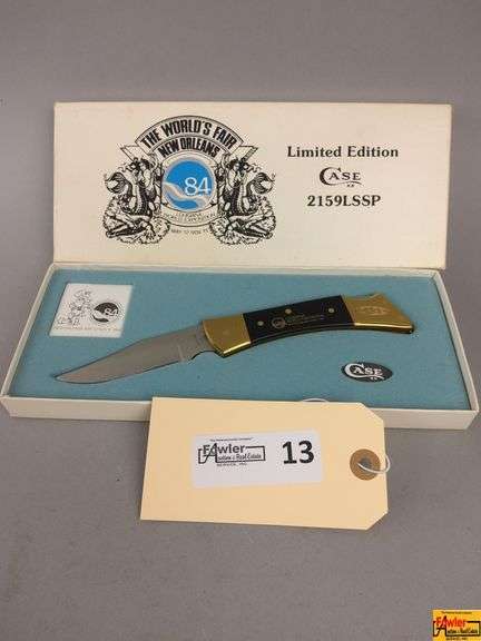 Case XX 2159LSSP Limited Edition World's Fair New Orleans 1984 Pocket Knife image