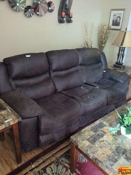 Reclining Sofa and Loveseat Set image