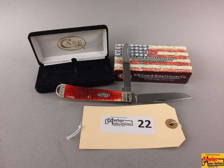 Case XX USA 6254 SS Trapper Pocket Knife with Box and Case image