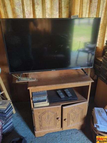 Hisense Flat Screen Television & STand image