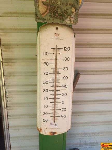 Vintage Jumbo Outdoor Thermometer image