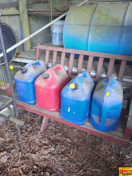 4 Plastic Gas Cans image