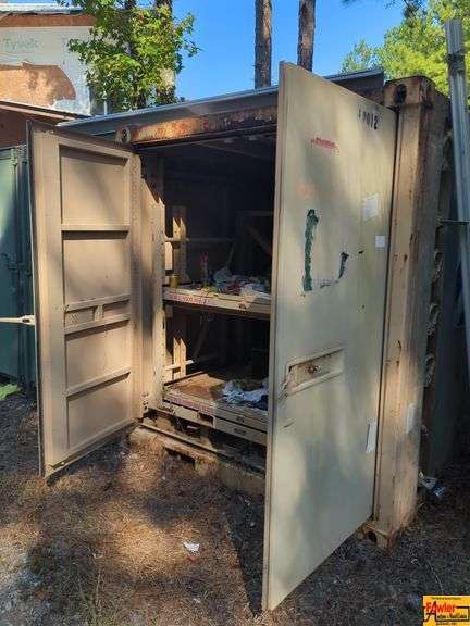 Military Storage Container With Contents image