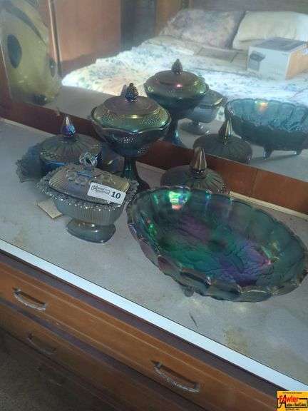 Carnival Glass Bowls, Dishes, and Serving Pieces image
