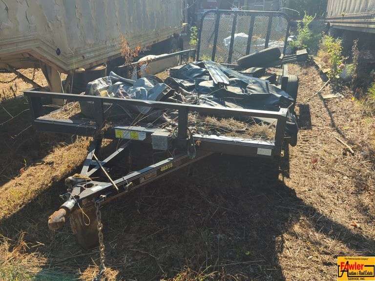 Utility Trailer with Mesh Gate image