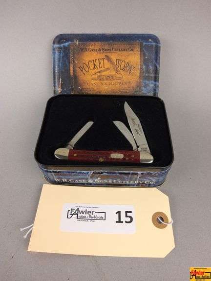 Case XX 6318SS Pocket Worn Knife in Tin image