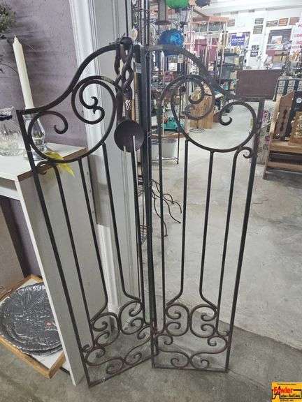 Ornate Metal Garden Gates with Accessories image