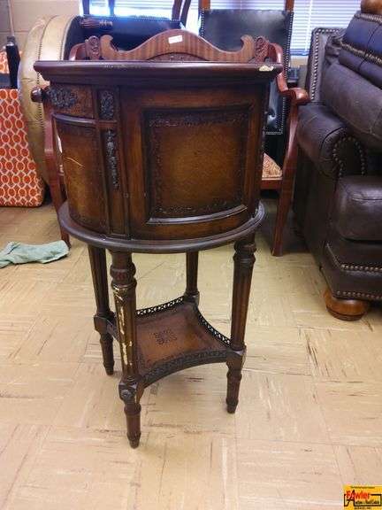Accent Table with Cabinet & Drawer image