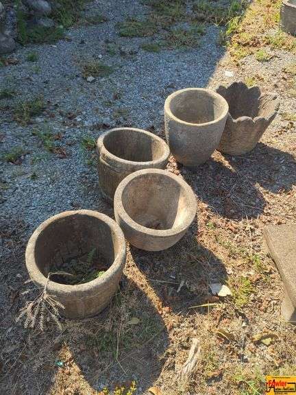 Group of Garden Planters and Stand image