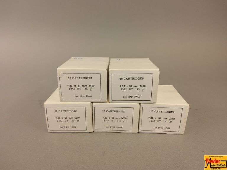 5 Boxes of 7.62x51 Ammo image