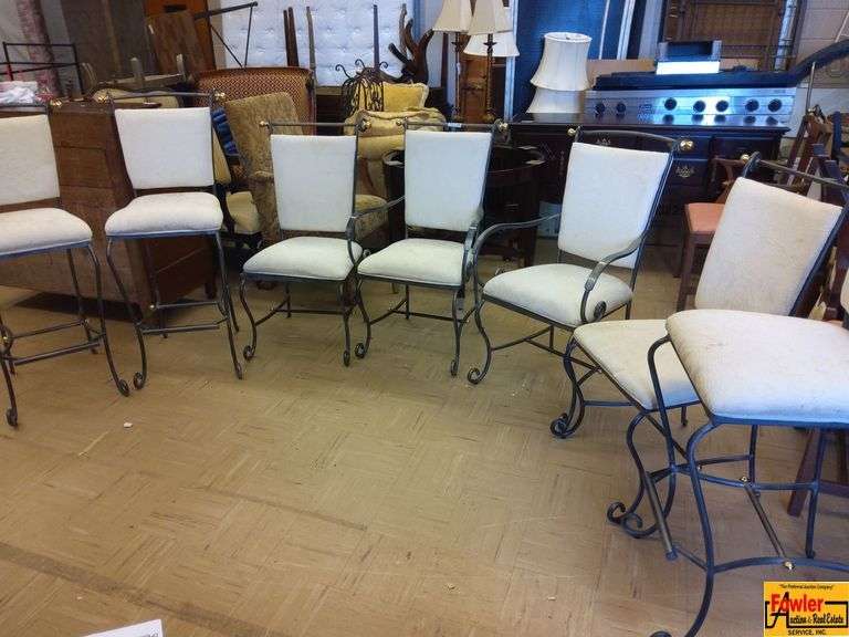 Four Chairs & Three Bar Stools image