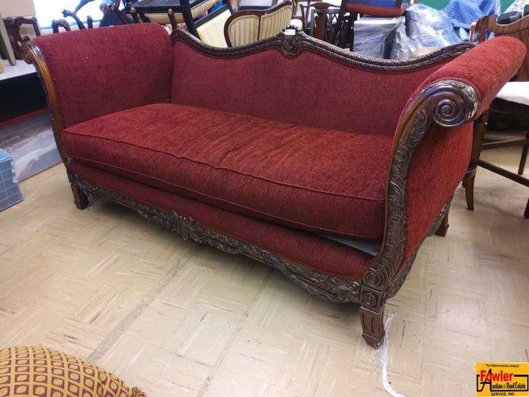 Vintage Bassett Couch image